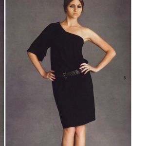 NWT L.A.M.B. one shoulder dress size 2